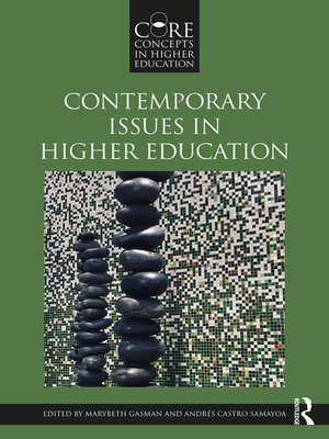 cover image of Contemporary Issues in Higher Education